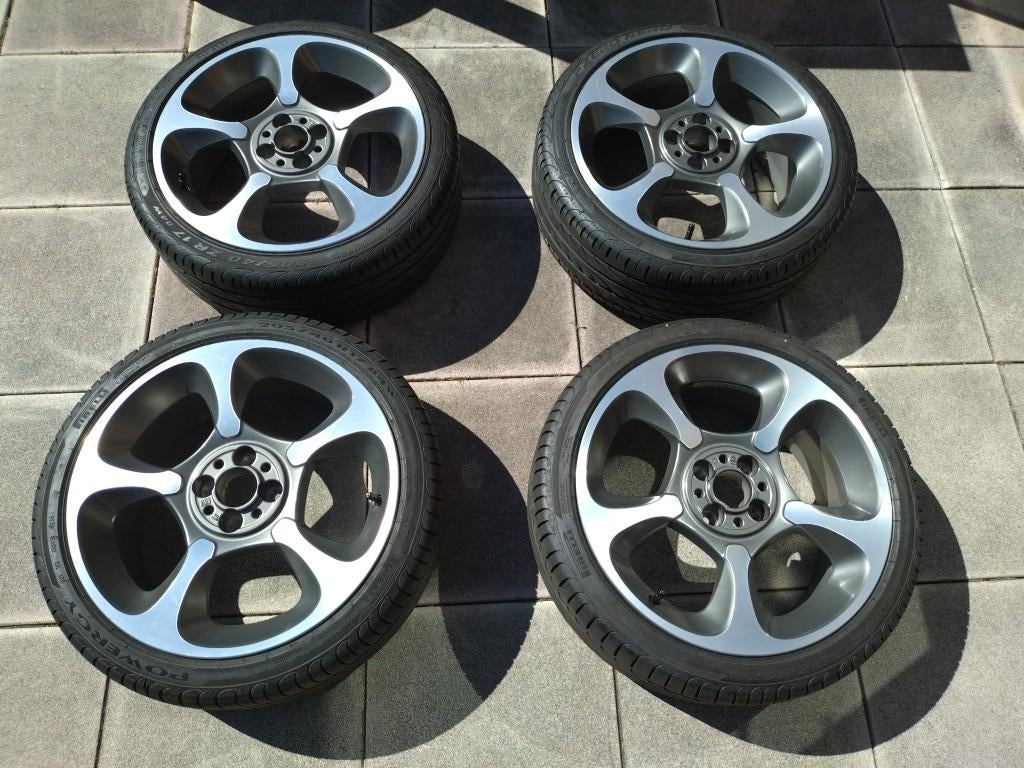 Fiat 500/ 595 Abarth velgen, Auto-onderdelen, Ophalen, Gebruikt, Velg(en), 17 inch