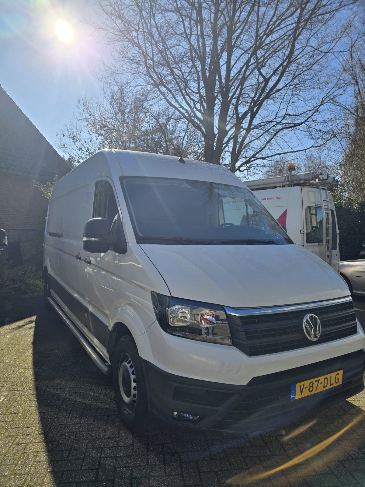 Volkswagen crafter L4H3 2024 L4 H3, Auto's, Automaat, 4 cilinders, Volkswagen, Wit