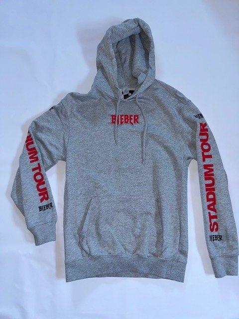 JUSTIN BIEBER hoodie XS in ~~nieuw~~ staat, Verzenden, Zo goed als nieuw, Kleding