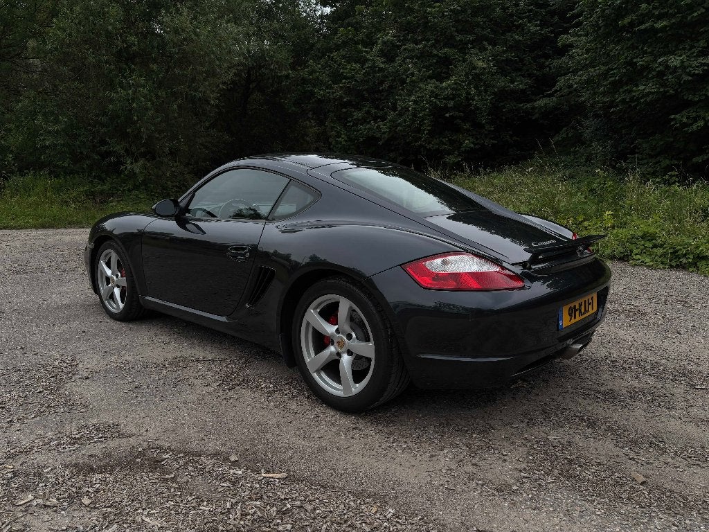 Porsche Cayman 987 2.7 | 79dkm | Sport Chrono | Short Shift, 1330 kg, Achterwielaandrijving, Zwart, 2687 cc