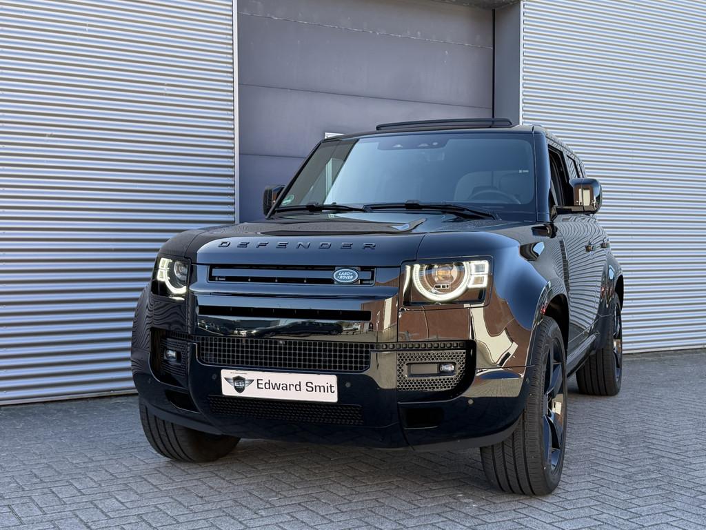Land Rover Defender 110 2.0 P300e 110 X-Dynamic HSE I Aut. I, Auto's, Automaat, Gebruikt, Zwart, 4 cilinders