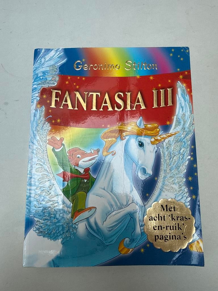 Geronimo Stilton Fantasia III - Avontuur in Fantasia, Ophalen of Verzenden, Gelezen