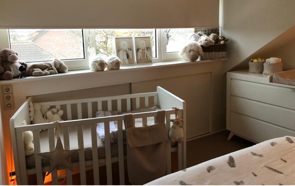 Bopita babybedje met matras - Zo goed als nieuw, Ophalen, Zo goed als nieuw, Ledikant