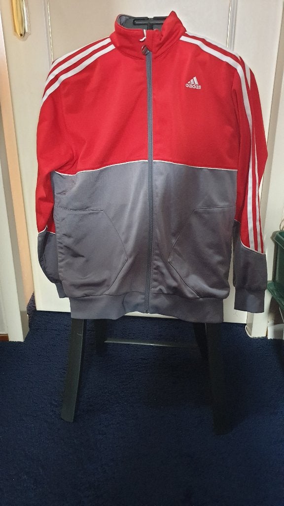 Vest van Adidas maat S, Ophalen of Verzenden, Adidas, Grijs, Gedragen