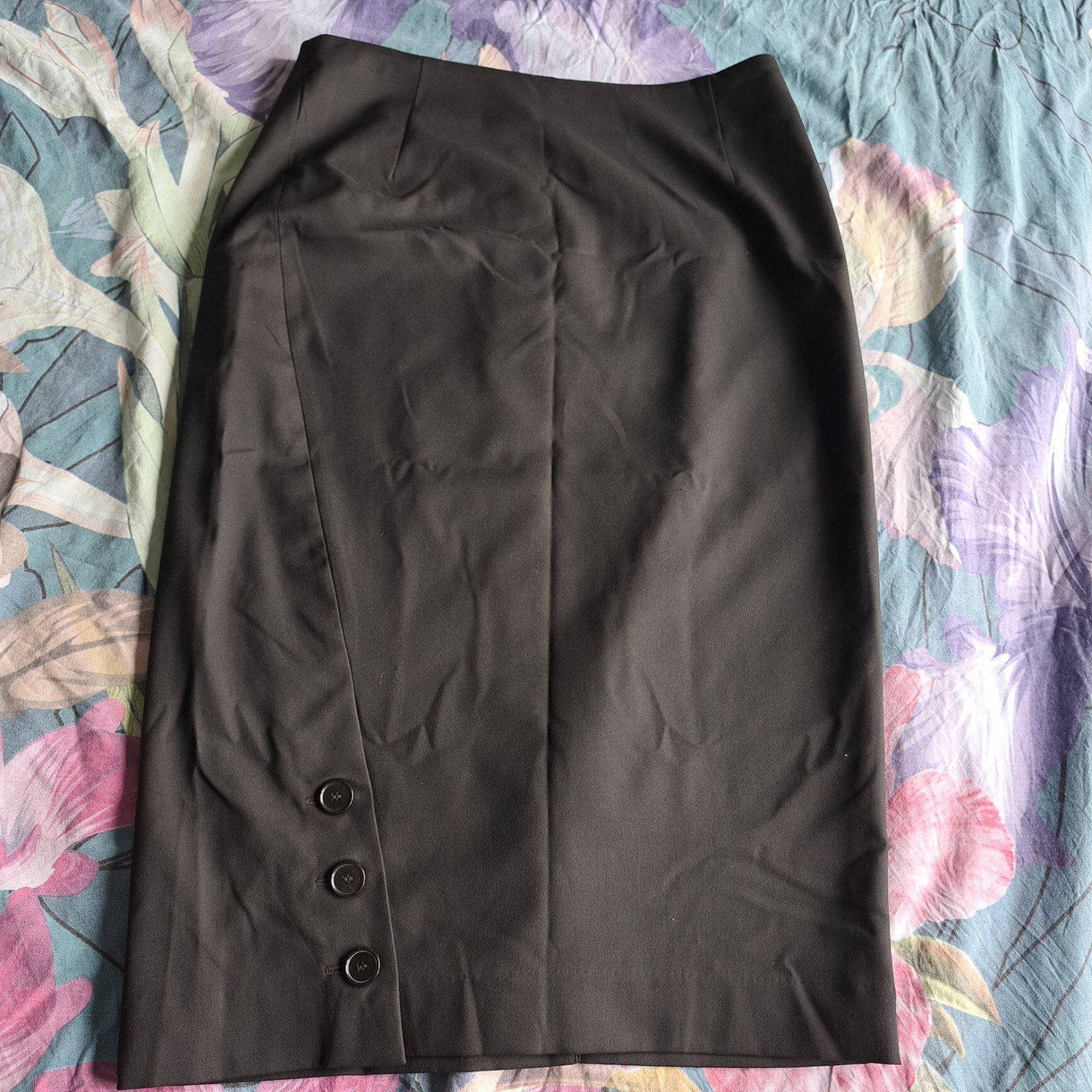zwarte pencil rok, koker rok, kantoor chic, Maat 38/40 (M), H&M, Zwart, Ophalen of Verzenden