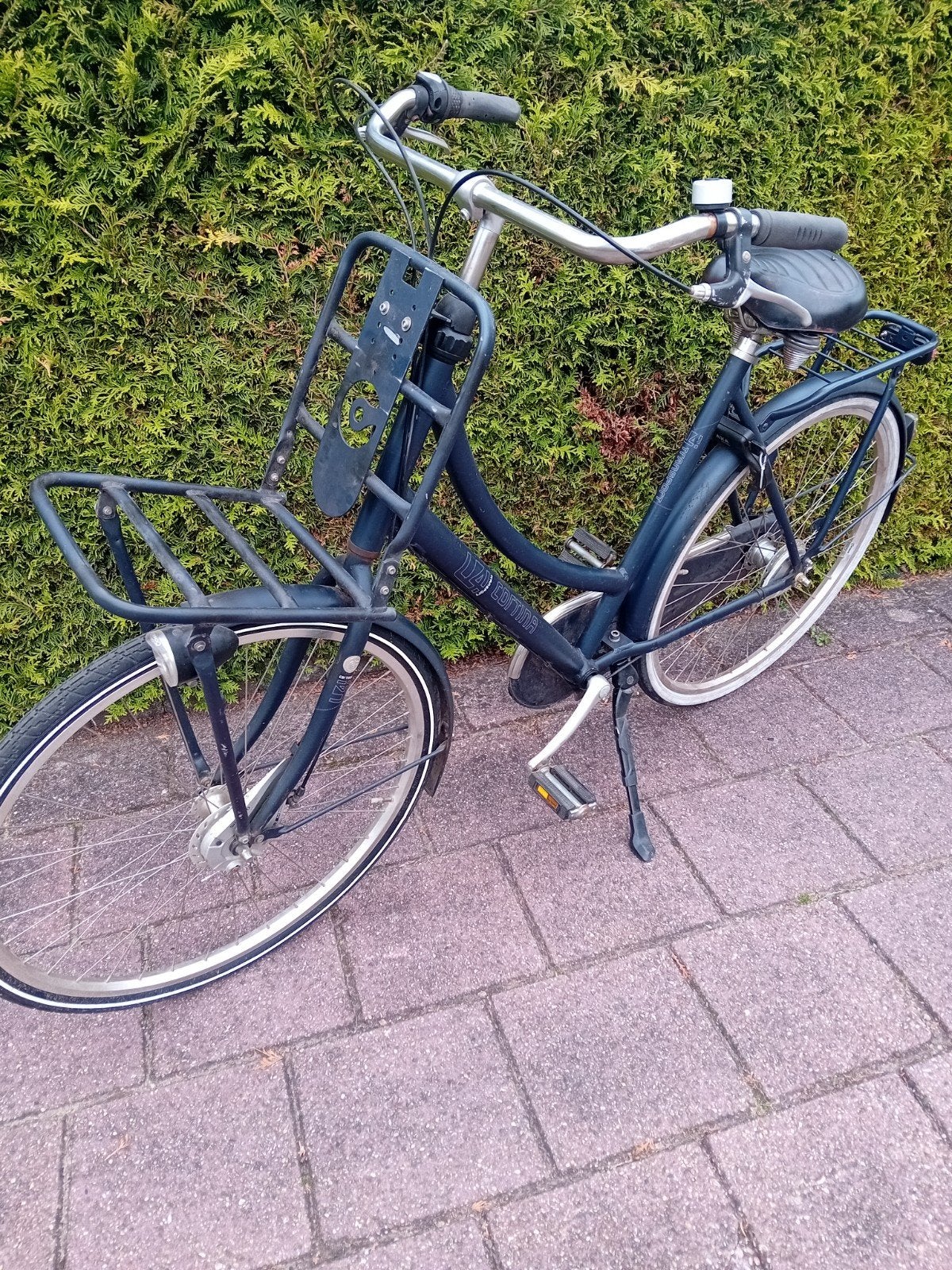 meisjes fiets, Ophalen