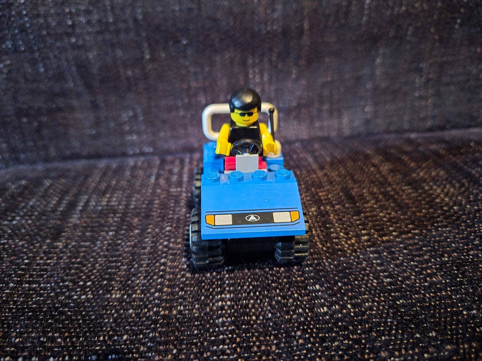 "LEGO 6548 Octan Gas Station – Blauwe 4x4 met bestuurder, Gebruikt, Overige thema's, Lego, Ophalen of Verzenden