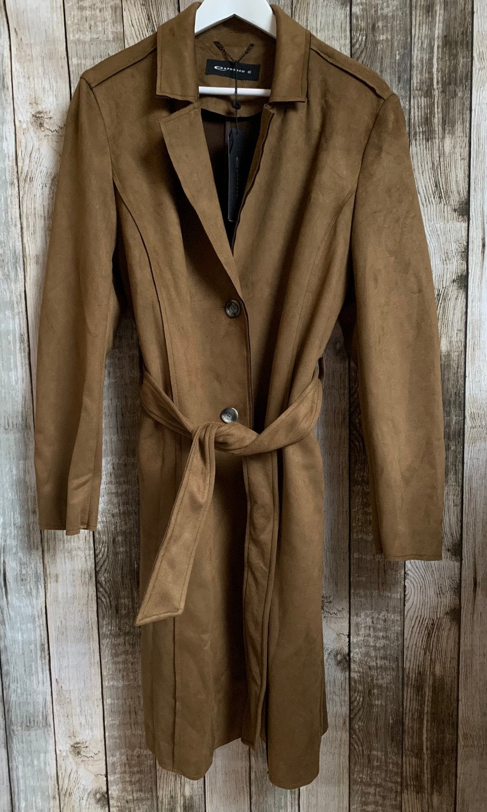 Expresso super gave suède look jas (Maat 40), Verzenden, Nieuw, Maat 38/40 (M), Overige kleuren