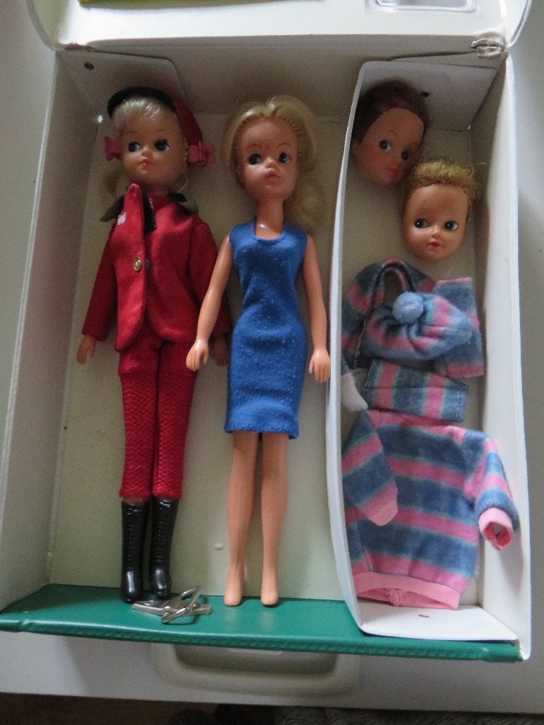 Fleur Koffer met pop, Verzamelen, Poppen, Ophalen, Gebruikt, Pop