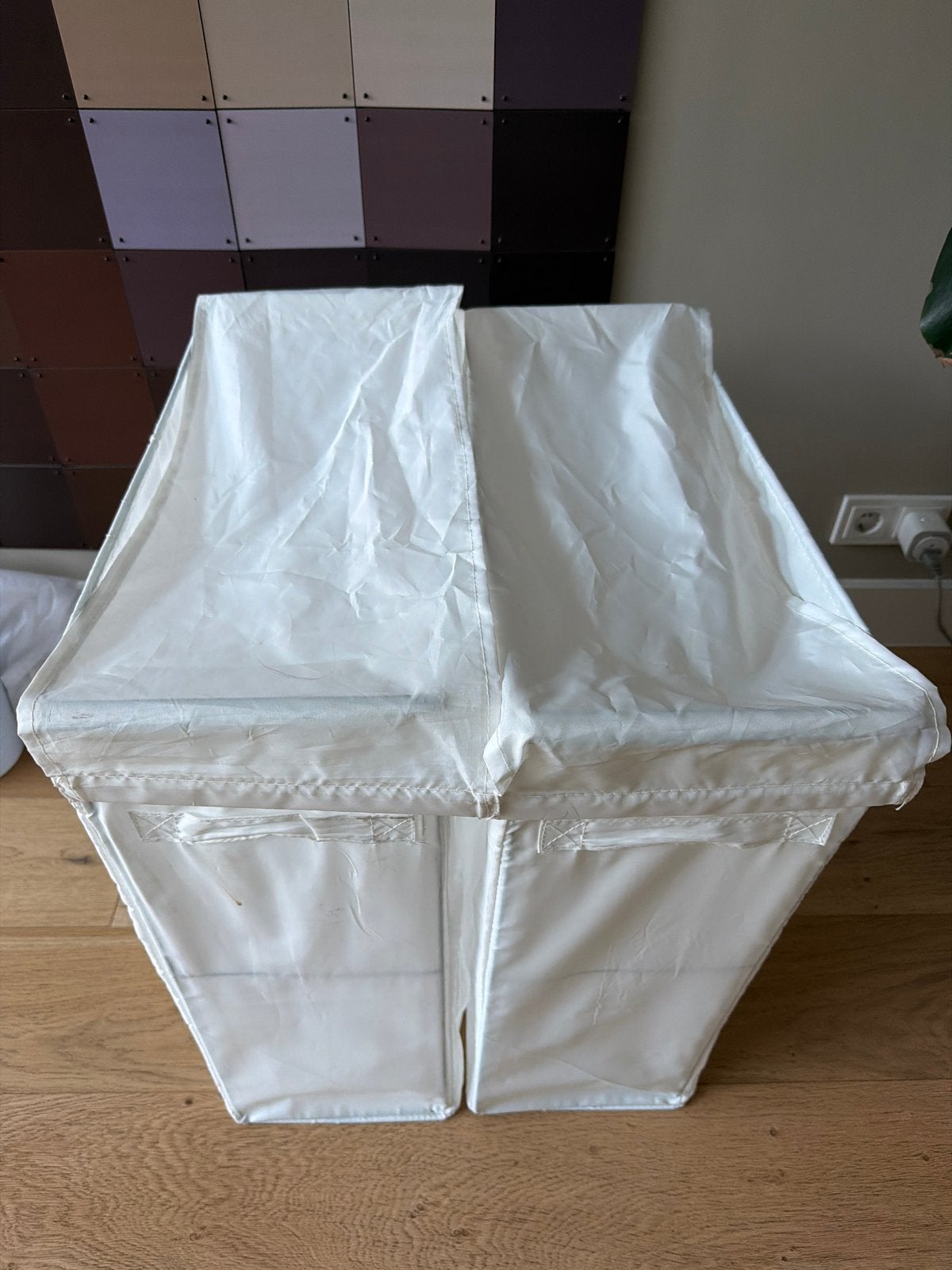 2x IKEA SKUBB Waszak - Wit, 80L, Ophalen, Gebruikt, Wit, Textiel