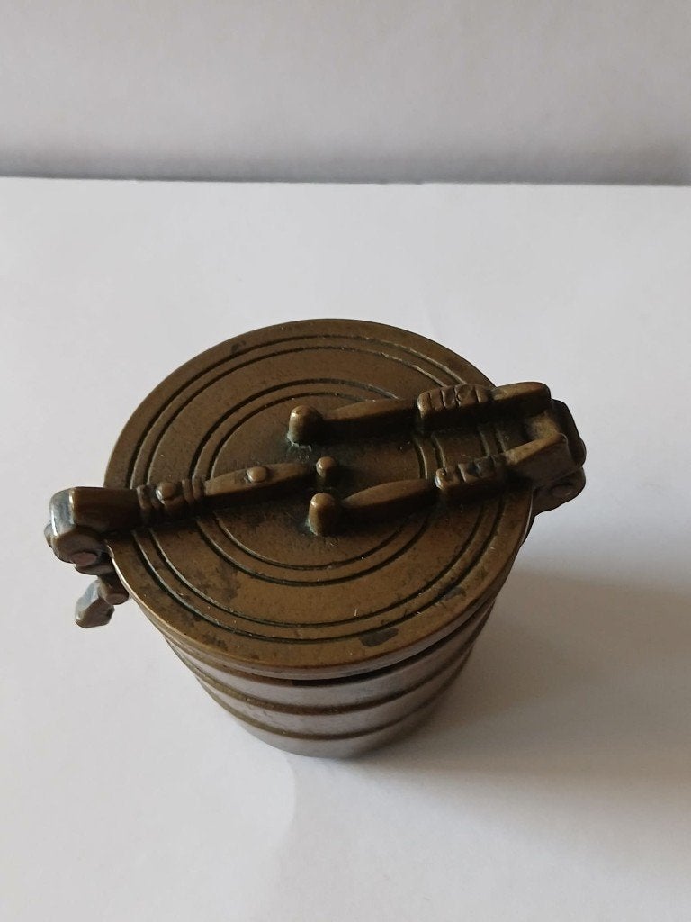 Antiek Bronzen/Messing Sluitgewicht/Nestgewicht, Antiek en Kunst, Ophalen of Verzenden, Brons