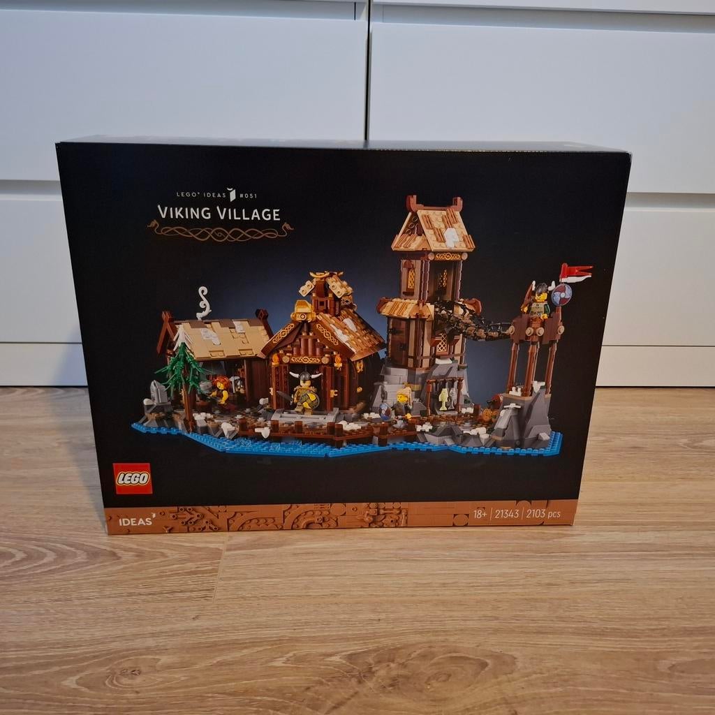 LEGO Ideas 21343 Viking Village - Nieuw in Doos, Lego, Nieuw, Ophalen of Verzenden, Ideas