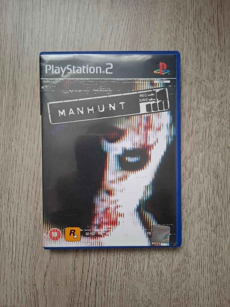 Manhunt PlayStation 2 (PS2) Game - Compleet met boekje, Verzenden