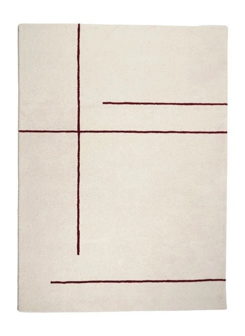 Fonq vloerkleed 200x300cm - Nieuw, Ophalen, Crème, 200 cm of meer, Rechthoekig