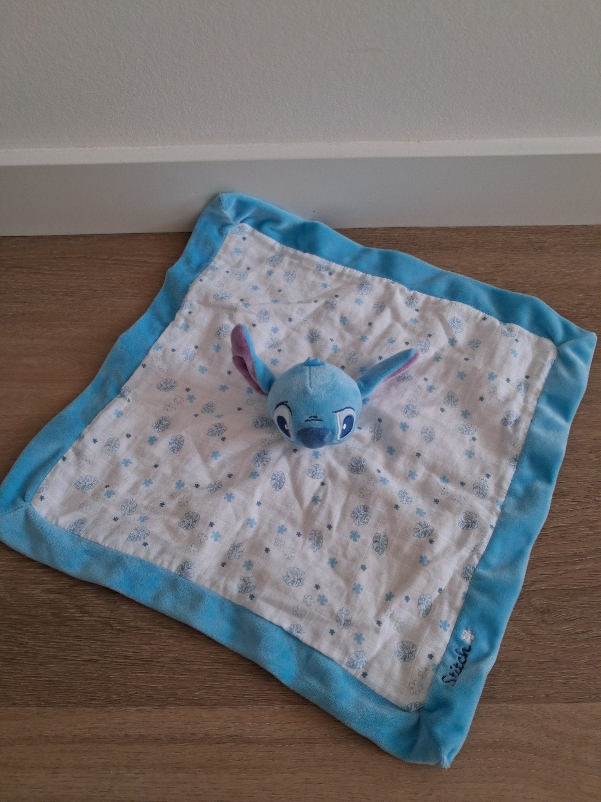 Knuffeldoekje Stitch Disney doekje L1344, Ophalen of Verzenden, Zo goed als nieuw