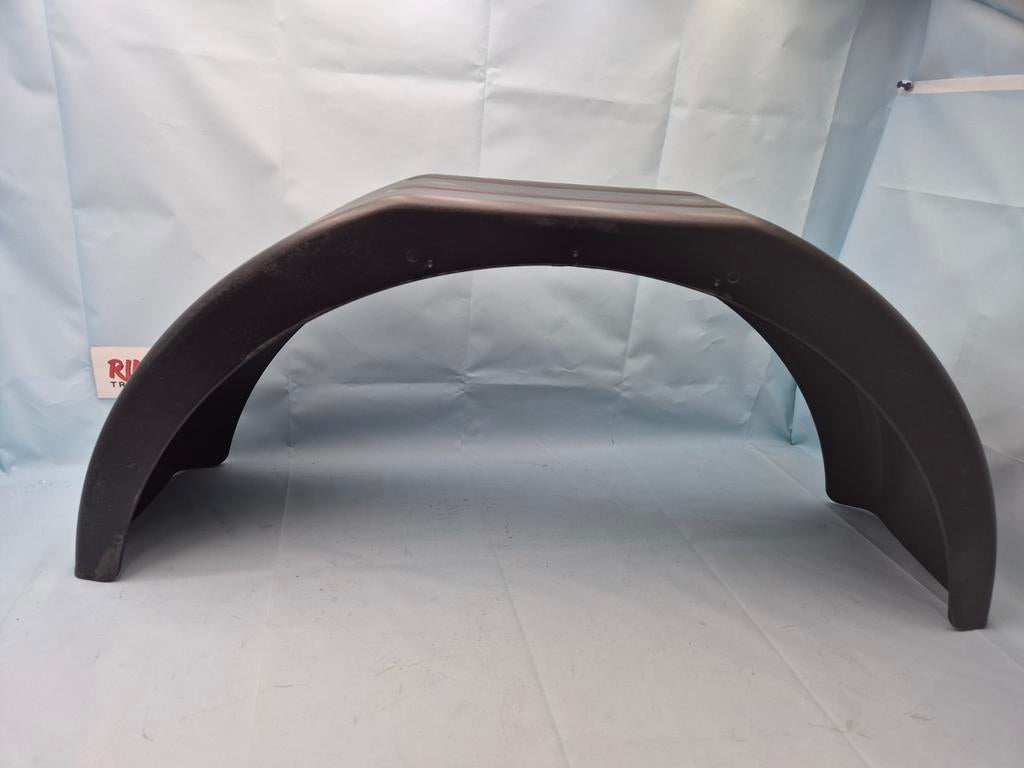 Kunststof Spatbord 14" Rond Vlak 770x200x320mm universeel, Caravans en Kamperen, ., Nieuw, Ophalen of Verzenden, .