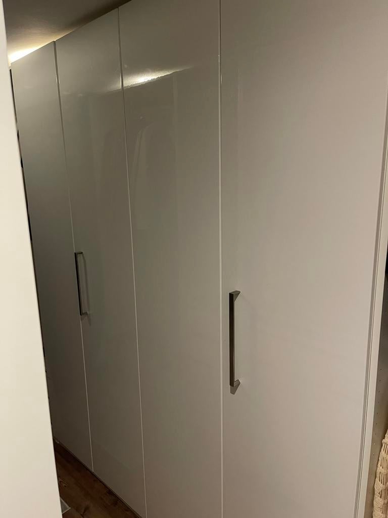 Pax  hooglans deuren met deur handvaten, Huis en Inrichting, Kasten | Kledingkasten, Ophalen, 200 cm of meer, 50 tot 100 cm, Zo goed als nieuw
