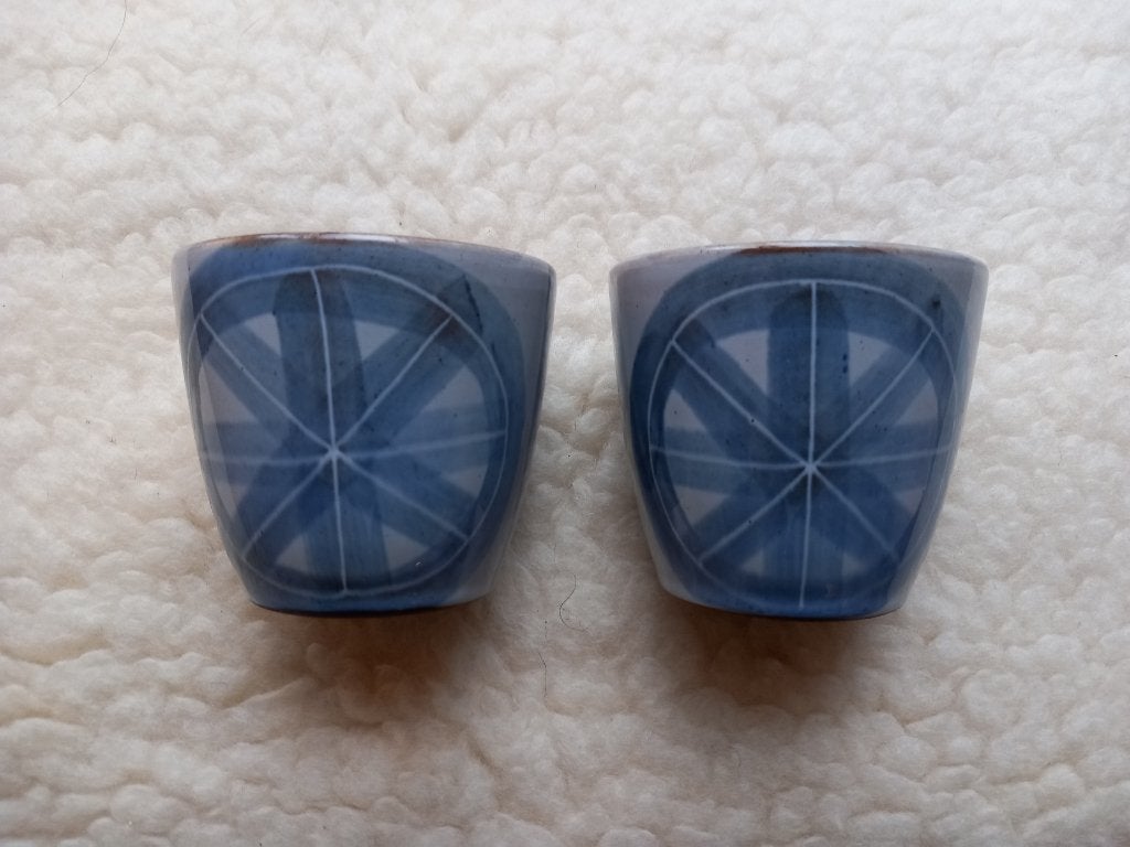 gratis verzenden supermooi vintage bloempotjes, theeglaasjes, Verzenden, Nieuw, Glas, Vintage