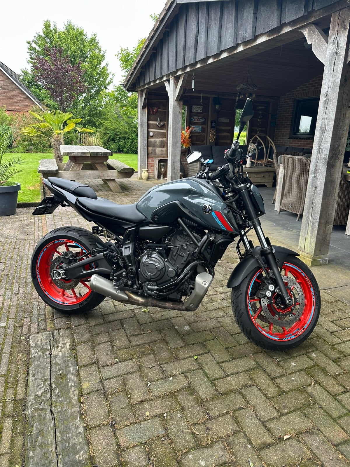 Yamaha MT-07 (2021) met ABS en lage kilometerstand, Motoren, Motoren | Yamaha, 2 cilinders, Gebruikt, Particulier, Meer dan 35 kW