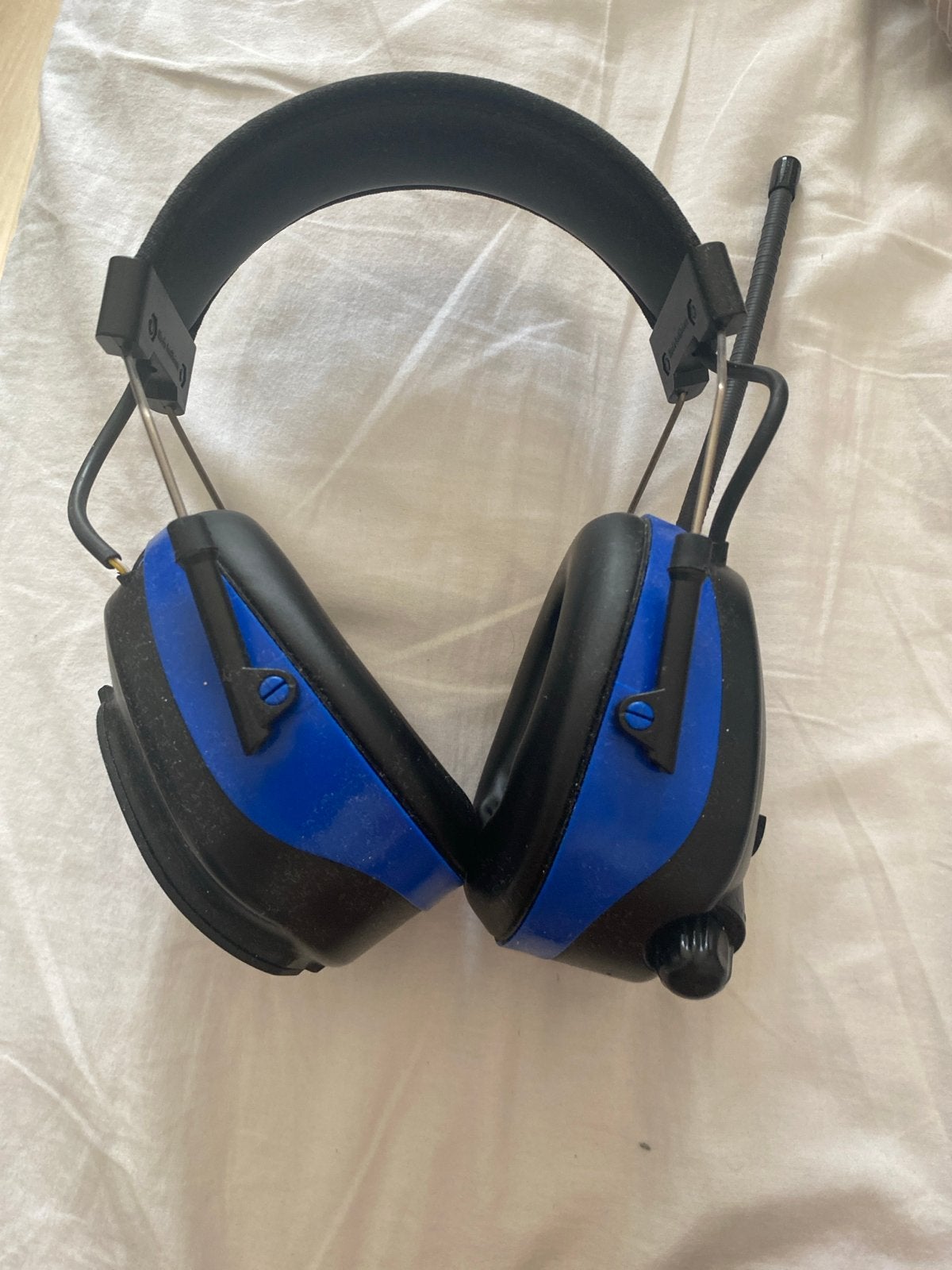 PROHEAR Gehoorbeschermer met Radio - Blauw/Zwart, Audio, Tv en Foto, Koptelefoons, Gebruikt, Gehoorbeschermer, Blauw, Ophalen