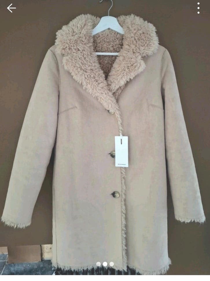 Beaumont jas reversible zgan mt S/36, Kleding | Dames, Beige, Beaumont, Ophalen of Verzenden, Zo goed als nieuw