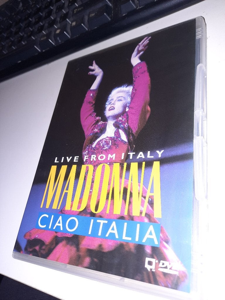 DVD Madonna – Ciao Italia: Live From Italy, Alle leeftijden, Ophalen, Zo goed als nieuw