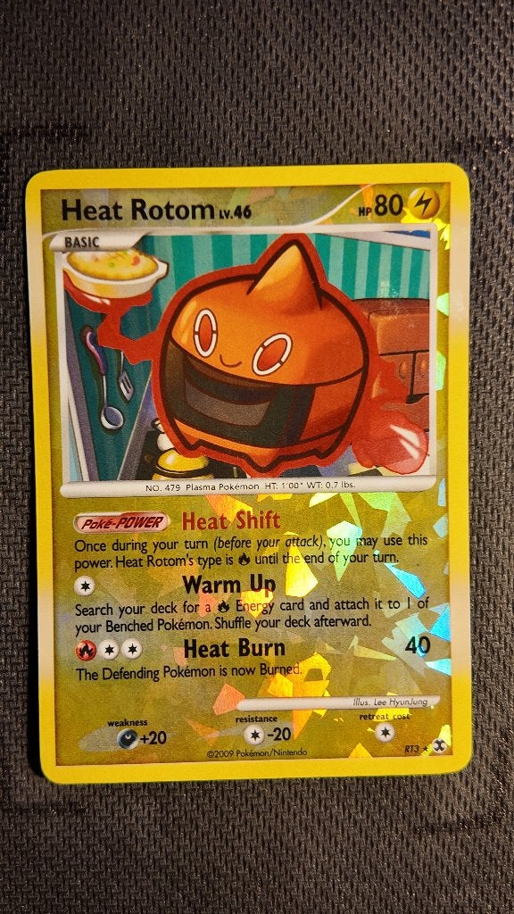 Heat Rotom RT3 Rising Rivals | Pokemon kaart, Ophalen, Zo goed als nieuw, Losse kaart