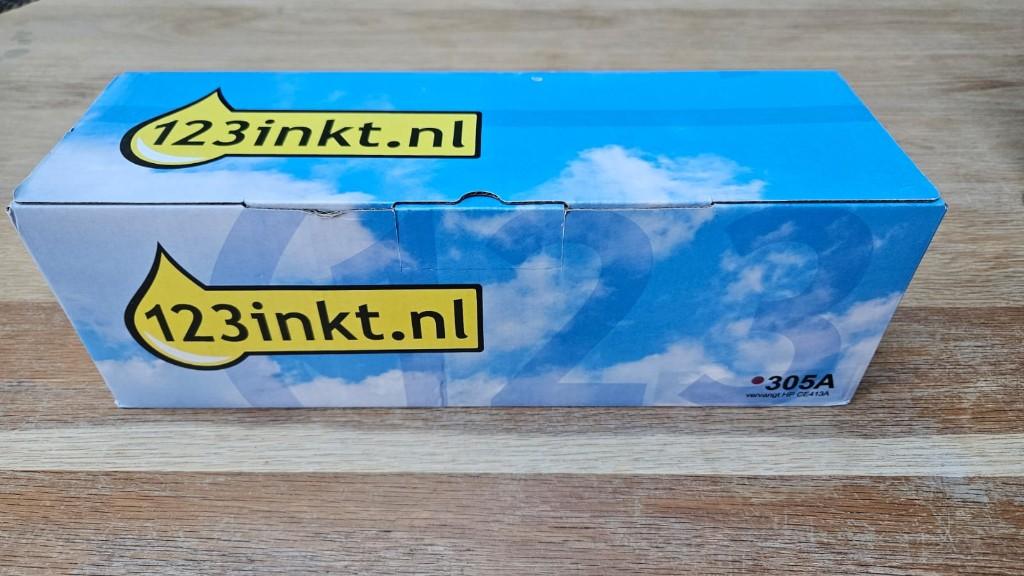 Laser Toner Cartridge Cyaan HP 305A (CE413A), Computers en Software, Ophalen of Verzenden, Nieuw, Toner, 123inkt.nl
