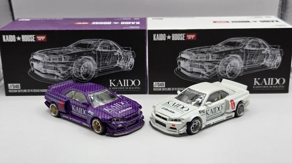 Kaido House //048 + 049 Nissan Skyline R34 SET, Ophalen of Verzenden, Nieuw, Auto