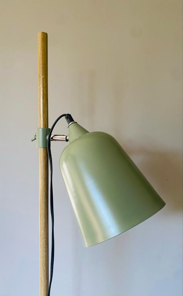 Leitmotiv Wood-like Vloerlamp, Huis en Inrichting, Leitmotiv, 100 tot 150 cm, Ophalen of Verzenden, Zo goed als nieuw