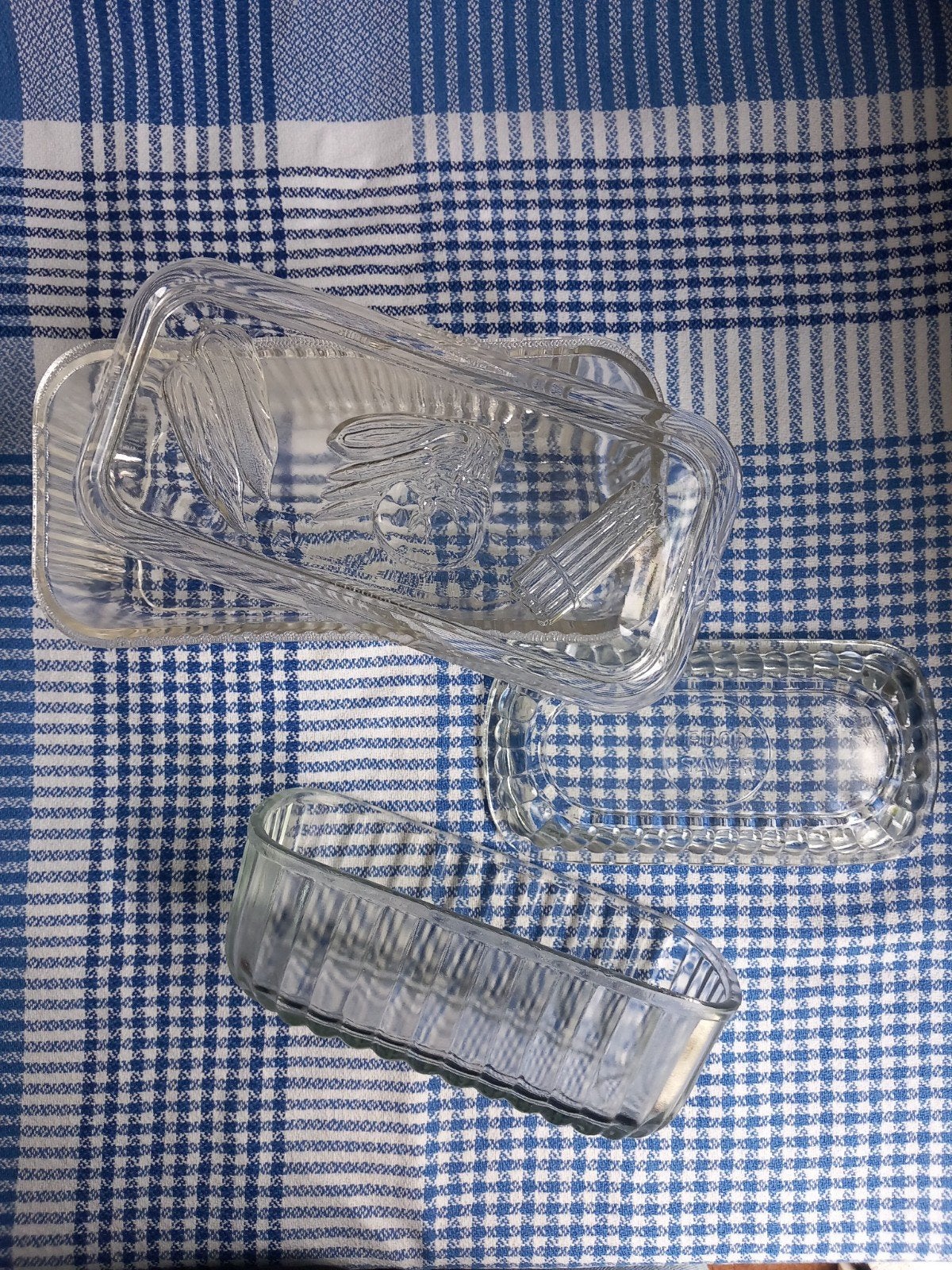 Glazen bewaarbakjes set ( zie omschrijving), Ophalen of Verzenden