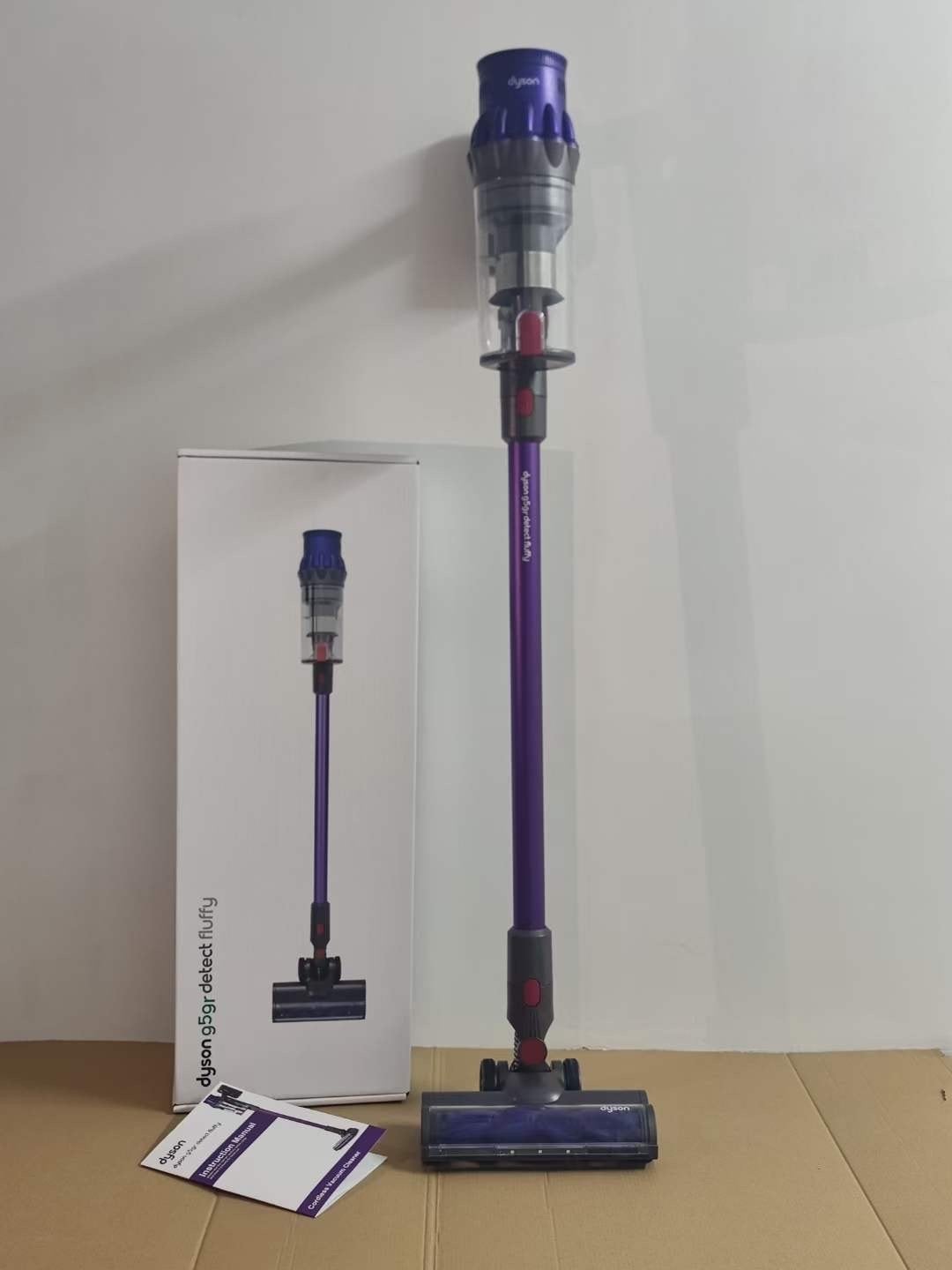 Dyson G5 Detect Fluffy Steelstofzuiger - Zo goed als nieuw