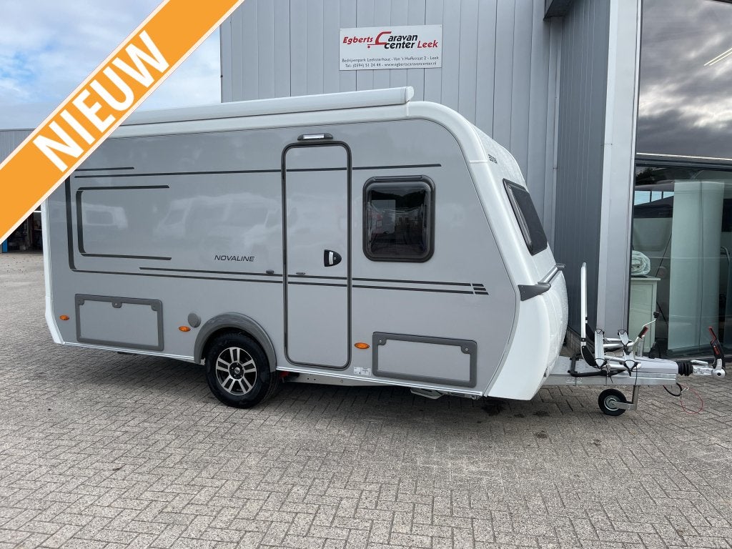 Eriba Novaline 465 Treviso Lake Elegance, Caravans en Kamperen, Standaardzit, Bedrijf, Tot en met 3, Overige typen