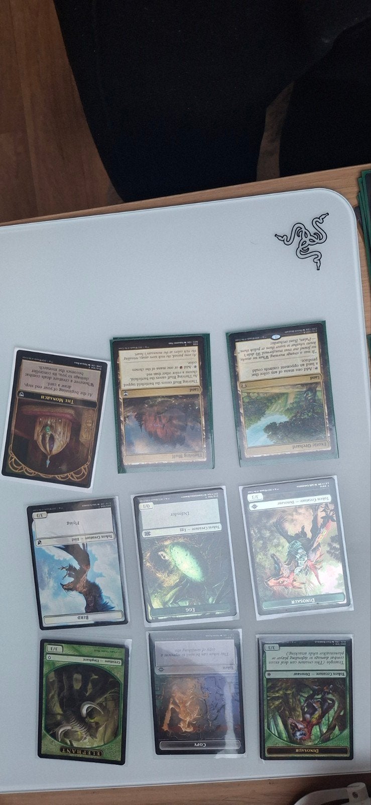 Atla Palani Dino/Ei/Token Commander Deck (MTG), Ophalen of Verzenden, Gebruikt, Speeldeck