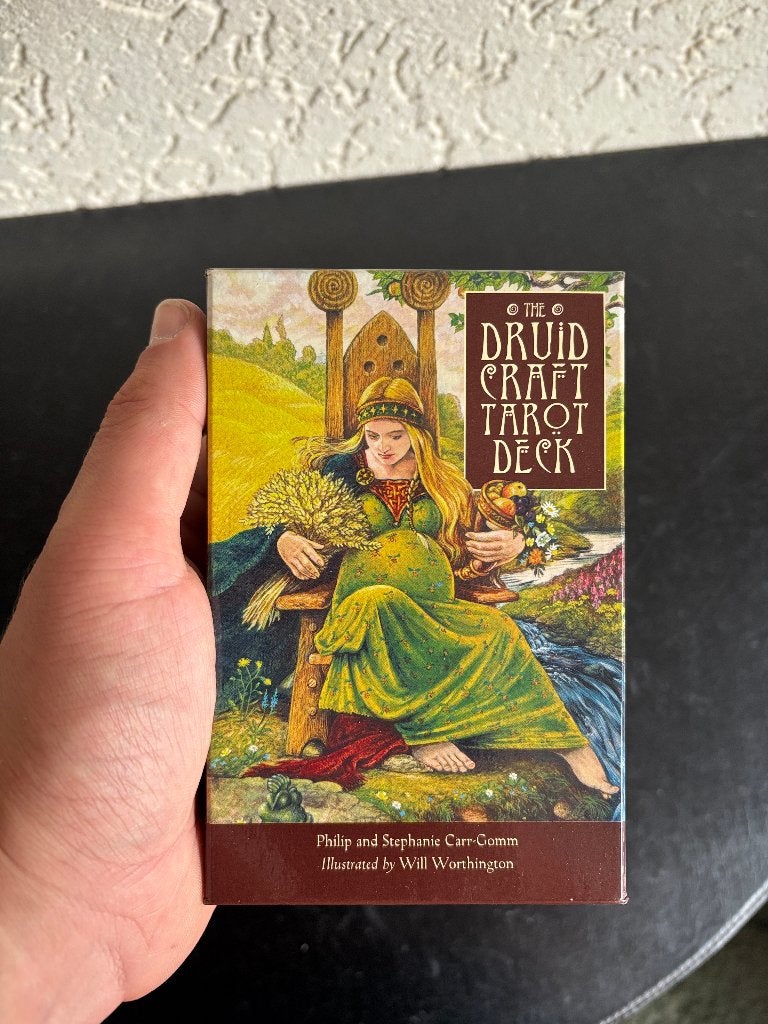 Philip Carr Gomm - The Druidcraft Tarot - Compleet, Boeken, Achtergrond en Informatie, Tarot of Kaarten leggen, Philip Carr Gomm