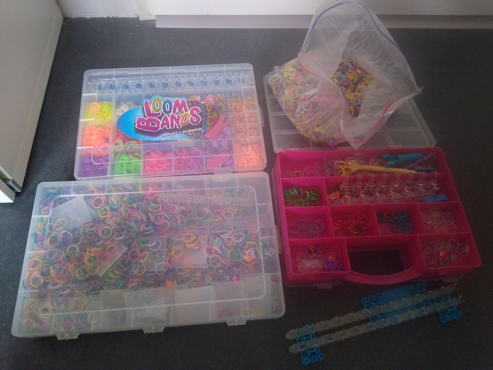Compleet pakket loom bandjes, Ophalen of Verzenden