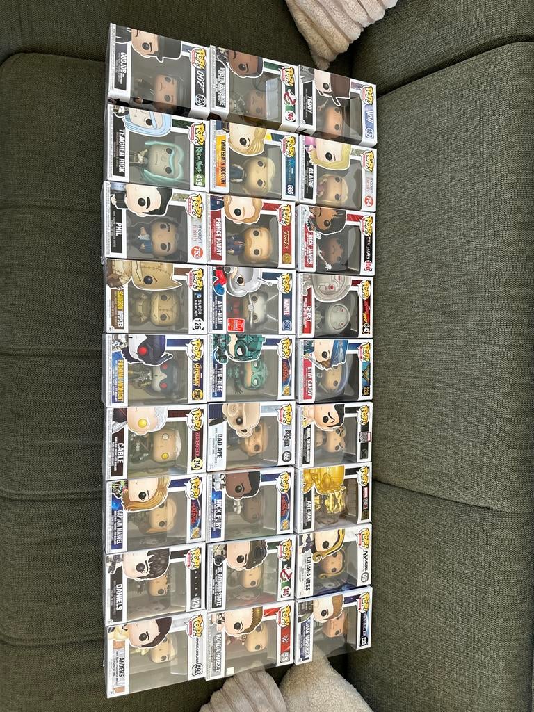 Grote collectie Funko Pop! figuren - Diverse karakters, Ophalen, Nieuw