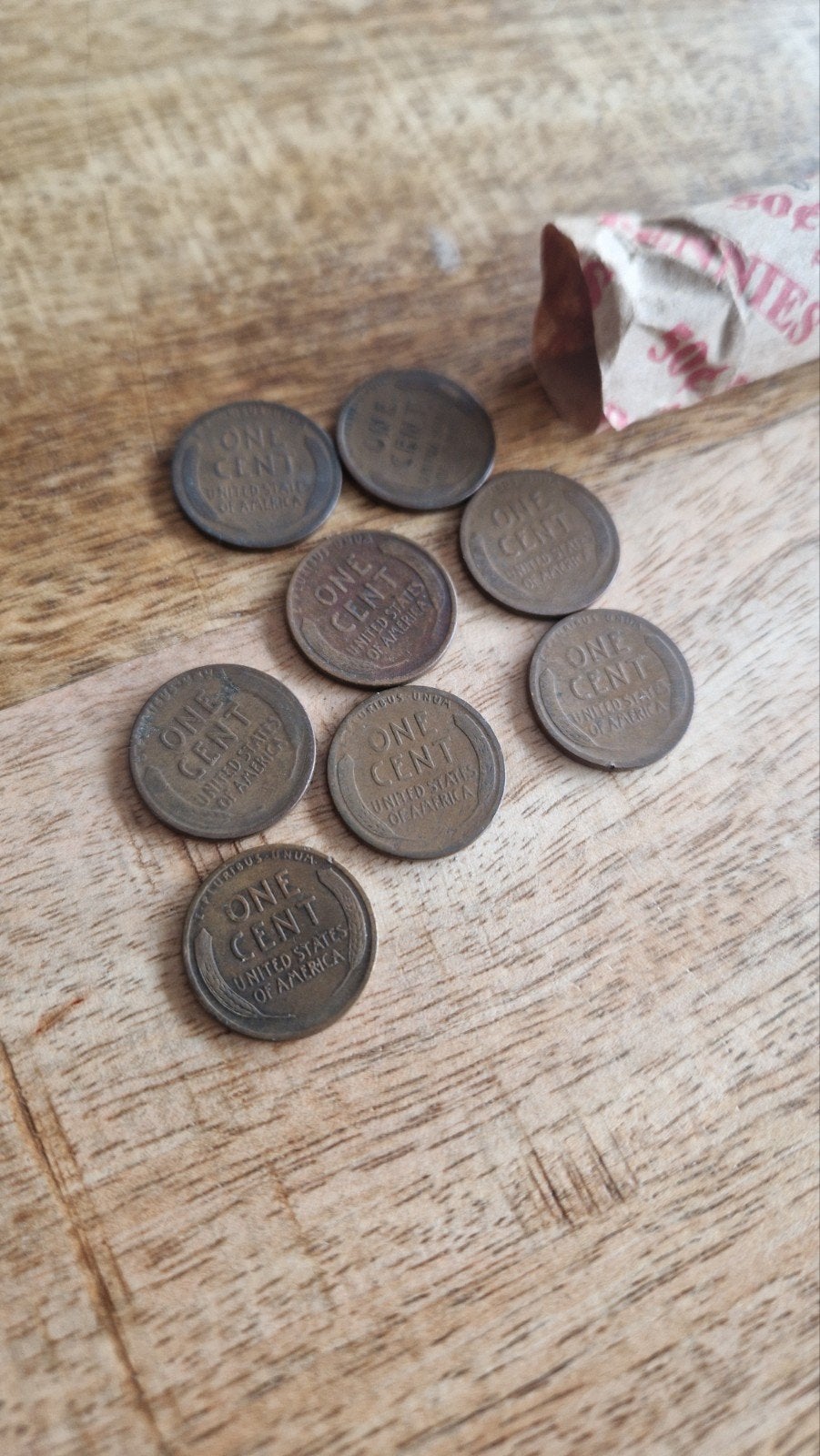 Lincoln wheat penny's muntrol 1920-D, Ophalen of Verzenden, Buitenland, Munten