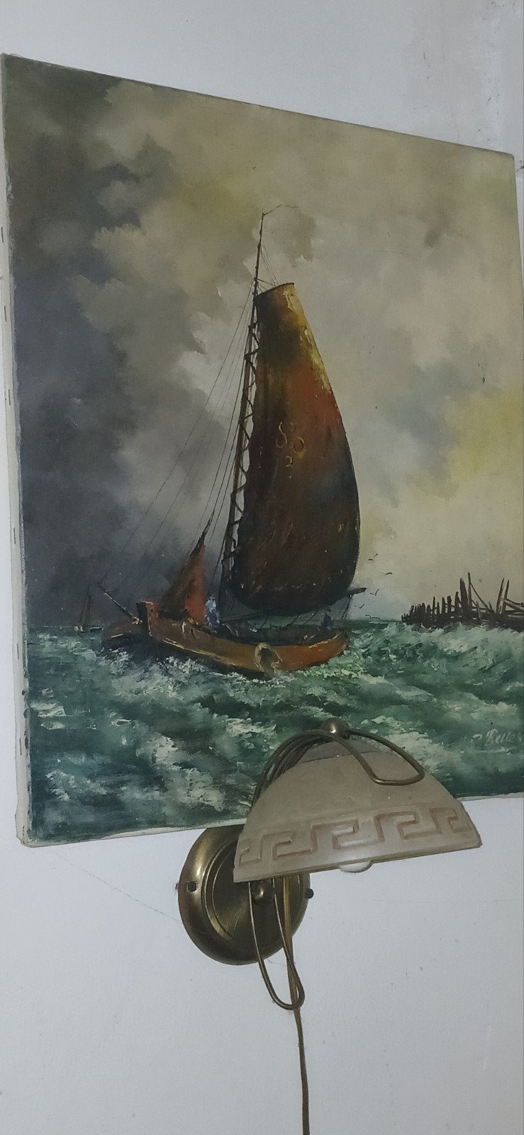 Botter op Zee Urk Jan Kelderman (1914–1990)), Ophalen of Verzenden