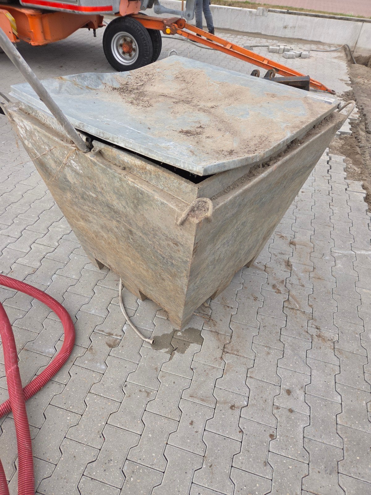 Watermeterput met krom deksel en bovenkant, Doe-het-zelf en Verbouw, Ophalen, Gebruikt