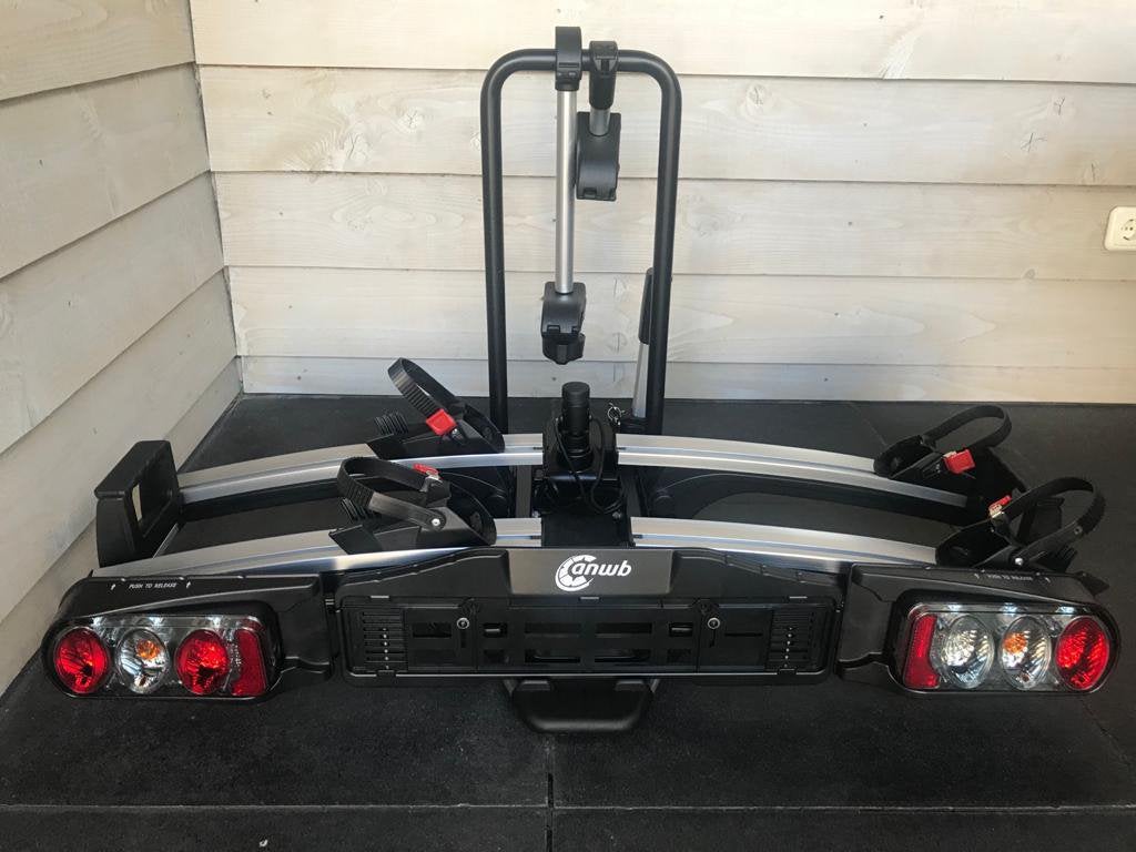Z.G.A.N. ANWB Touring Flex fietsendrager 2 fietsen 60 kilo, Ophalen, Elektrische fiets, Zo goed als nieuw, 2 fietsen