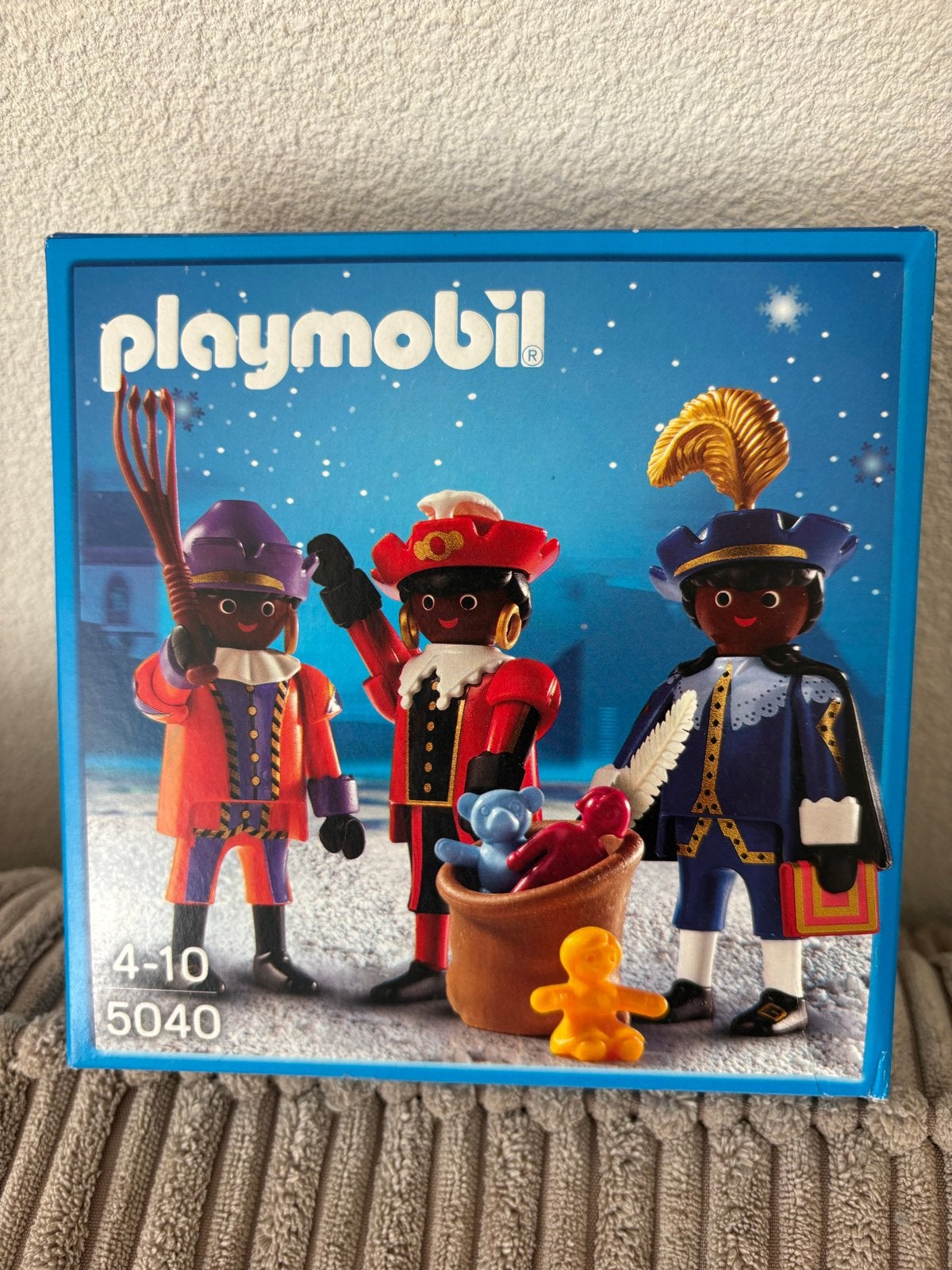 Playmobil Sinterklaas set 5040, Ophalen, Complete set, Zo goed als nieuw, Figuren