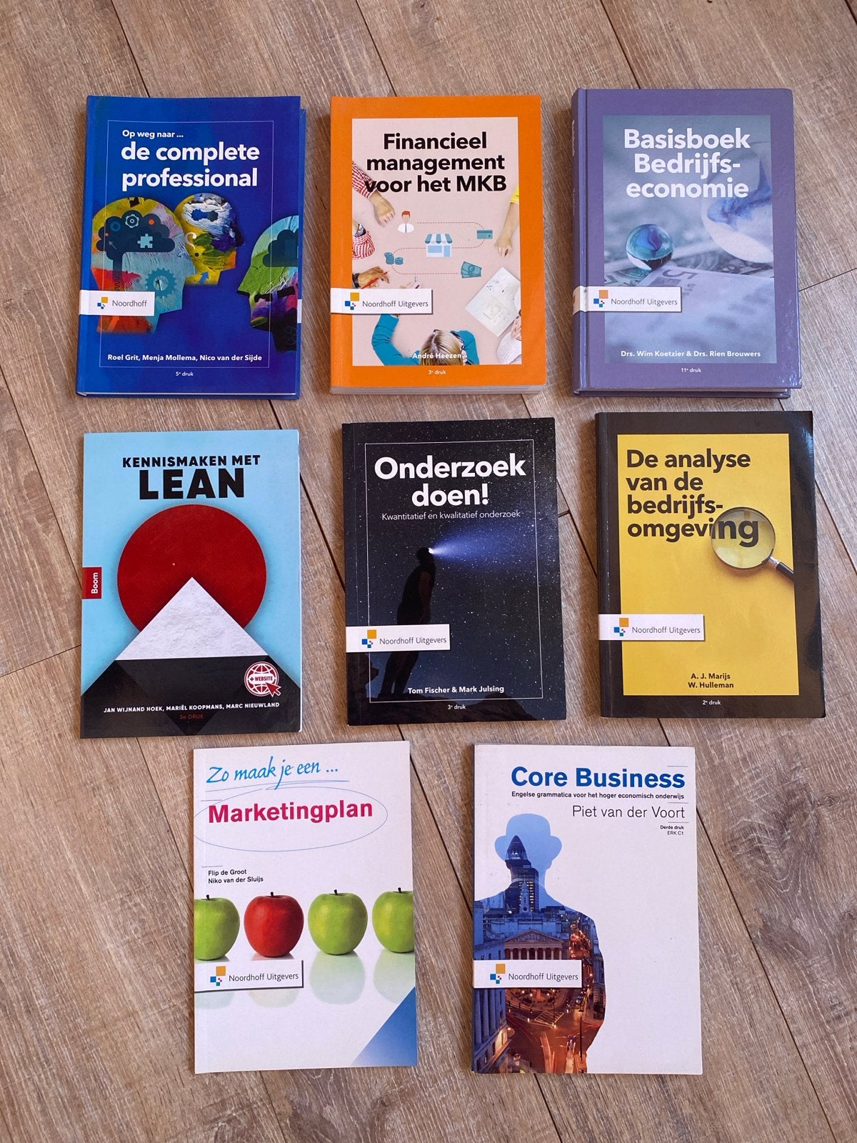 Boeken Bedrijfskunde Noordhoff Uitgevers, Ophalen, Gamma, Gelezen, HBO