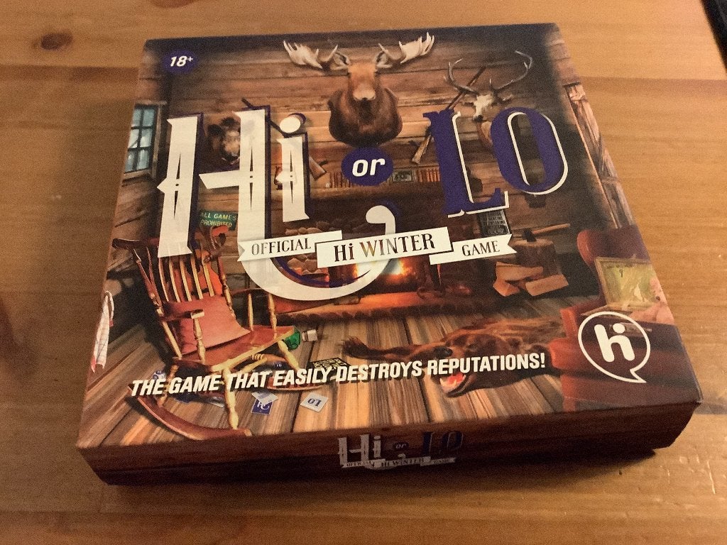 Hi of Lo. official Hi winter game. 18+ spel, Ophalen of Verzenden