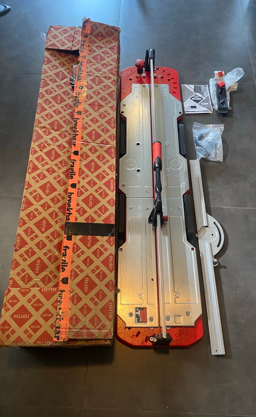Rubi TP-125-T Tegelsnijder - nieuw!, Ophalen, Nieuw