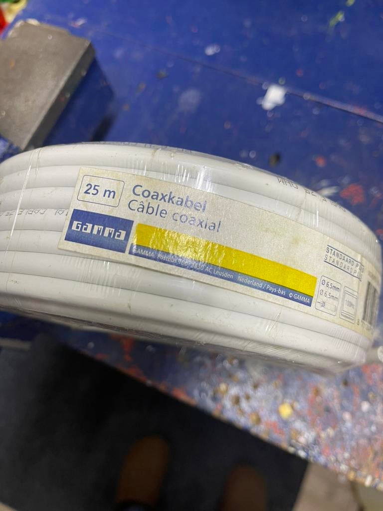 Coax kabel, Ophalen of Verzenden, Zo goed als nieuw