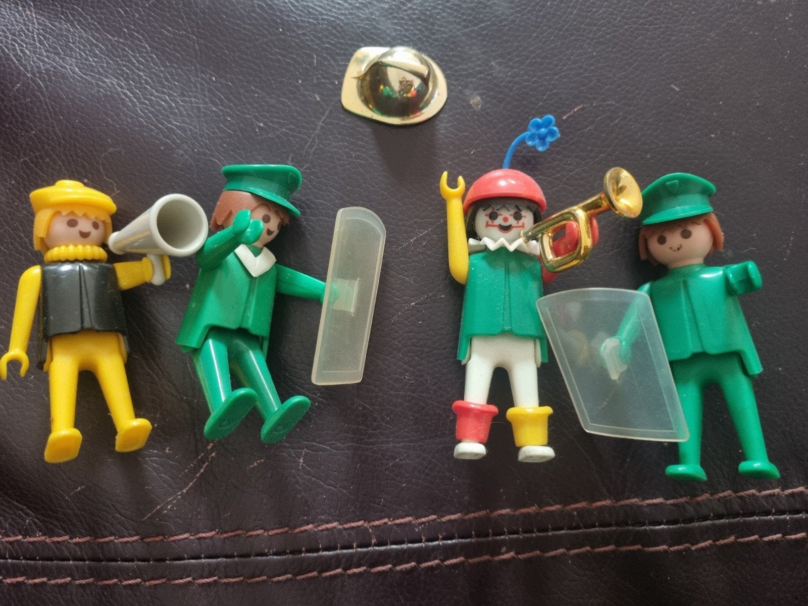 Vintage Playmobil figuren set: politie en muzikant, Ophalen of Verzenden, Gebruikt, Jongen of Meisje