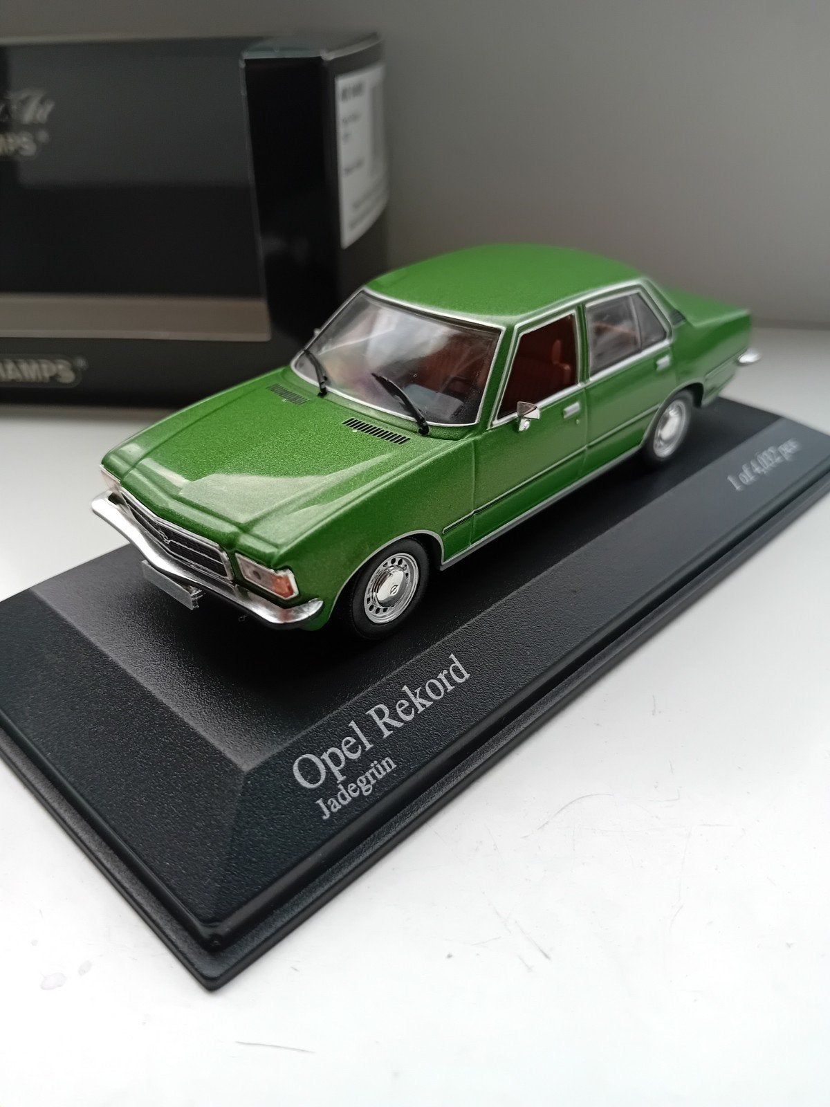 Minichamps Opel Rekord D., Ophalen of Verzenden, Nieuw, Auto, MiniChamps