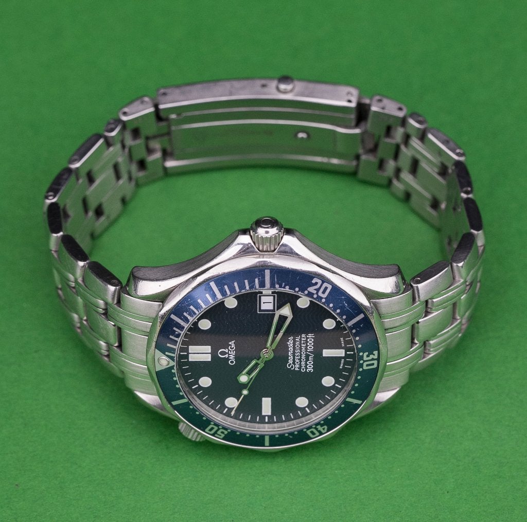 Omega Seamaster 300M ref 2531.80 in mooie vintage conditie., Ophalen, Staal, Gebruikt, Staal