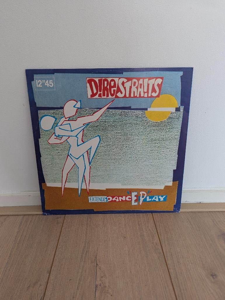 Dire Straits - ExtendeDancePlay (12 inch, maxi), Cd's en Dvd's, Vinyl Singles, Gebruikt, Maxi-single, Pop, 12 inch, Ophalen of Verzenden